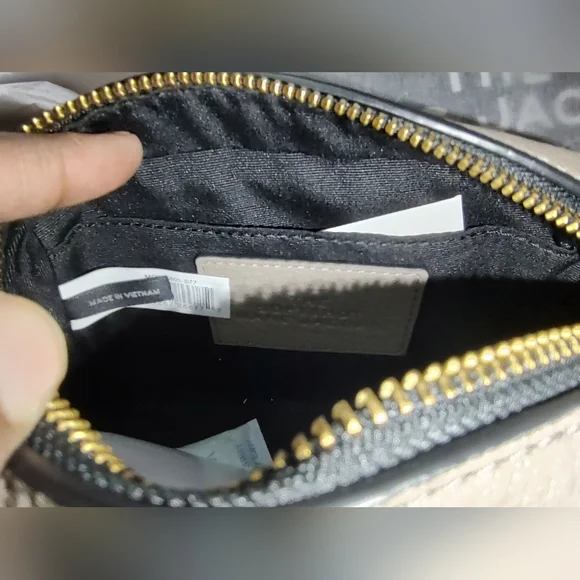 NWT Marc Jacobs THE SOFTSHOT 17 Camera Shoulder Bag Cement Multi - Picture 11 of 12